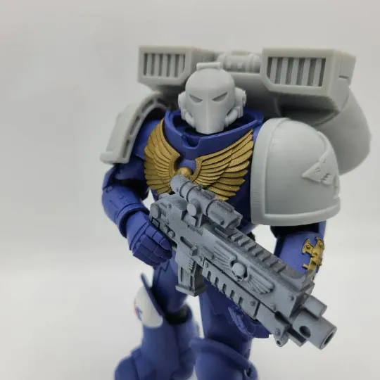 Backpack Mark VII Jump Pack Compatible with McFarlane Toys 1:12th Scale Action Figures