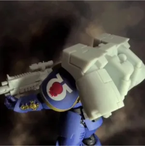 Backpack Mark VII Jump Pack Compatible with McFarlane Toys 1:12th Scale Action Figures