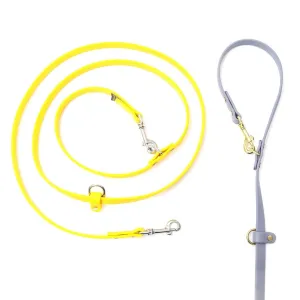 Customizable Hands Free Leash - Convertible Waterproof Biothane Lead
