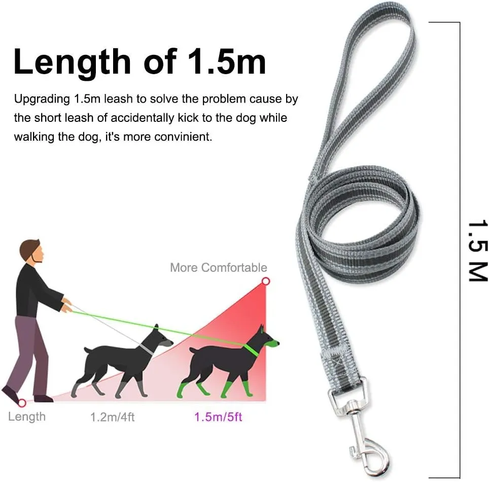 Dog and Cat Universal Harness with Leash - Cat Harness Escape Proof - Adjustable Reflective Step in Dog Harness for Small Dogs Medium Dogs - Soft Mesh Comfort Fit No Pull No Choke (S, Blue)