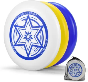 Eastgoing Beach Outdoor Flying Disc  210 Gram, 11 Inch Heavyweight Flying Disc, Designed for Extreme Wind Resistance  Loads of Colors Available