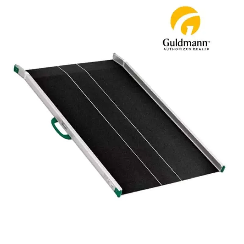 Guldmann - Stepless Wide Plain Portable Wheelchair Ramp