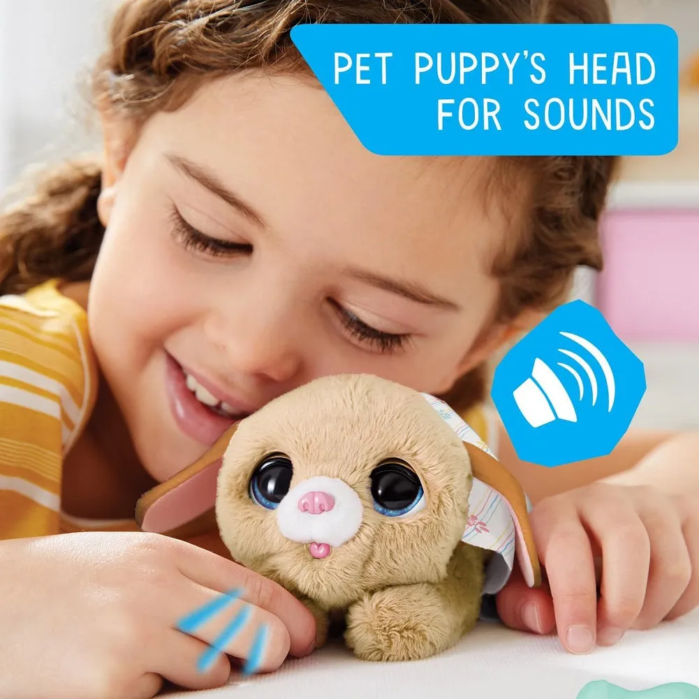 Just Play furReal Newborns Plush Puppy Interactive Pet with Sounds and Motion