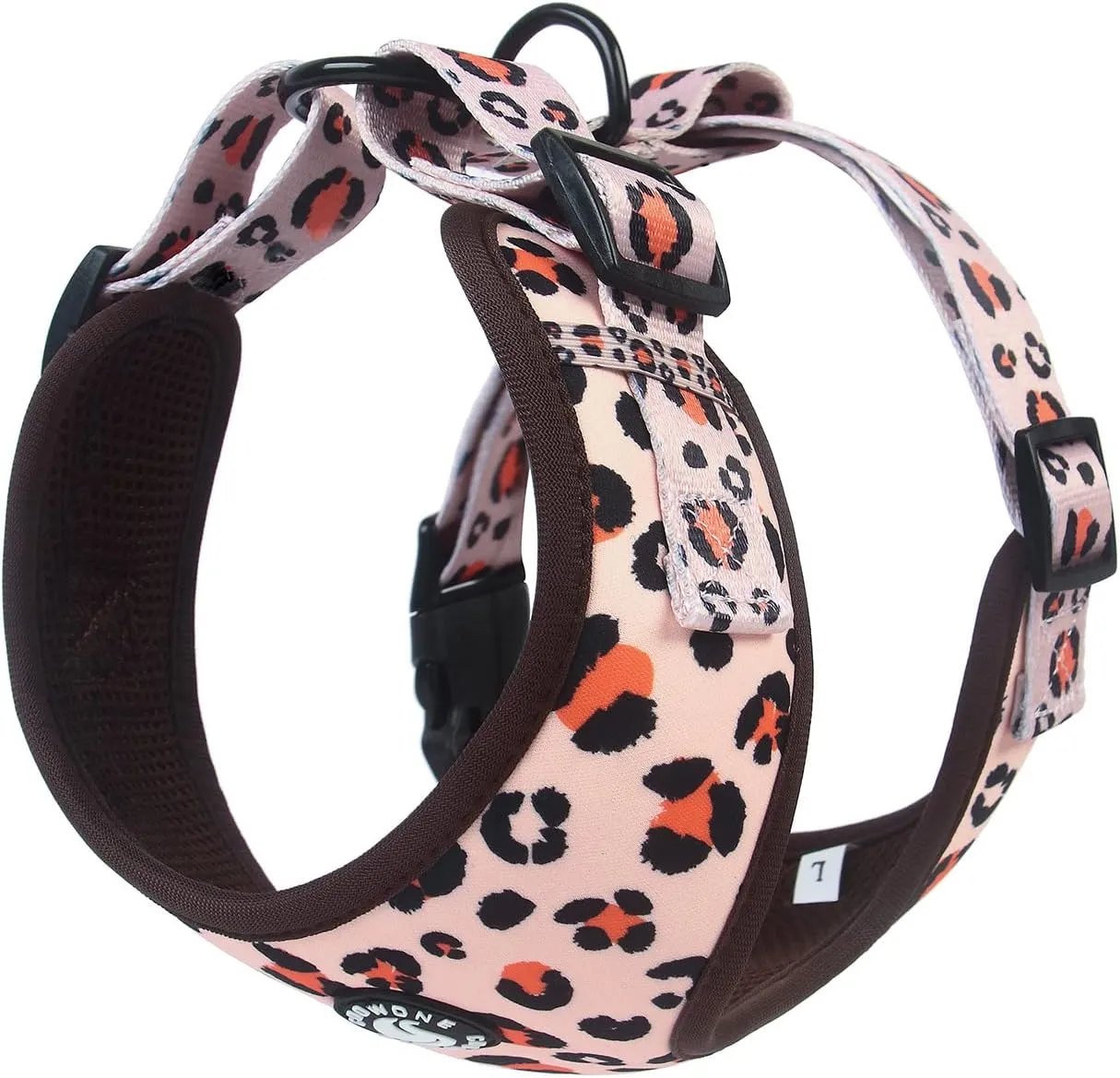 No Pull Dog Harness and Leash Set, Adjustable and Soft Padded Dog Vest Harness for Small Medium Large Dogs