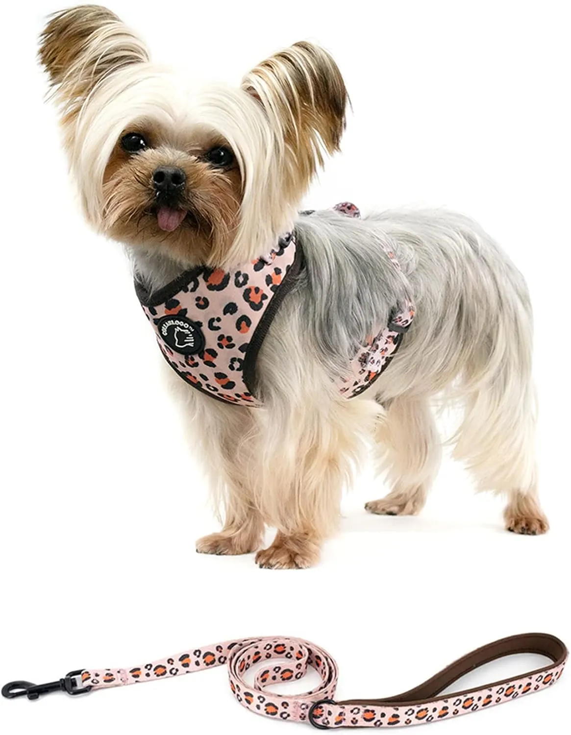 No Pull Dog Harness and Leash Set, Adjustable and Soft Padded Dog Vest Harness for Small Medium Large Dogs