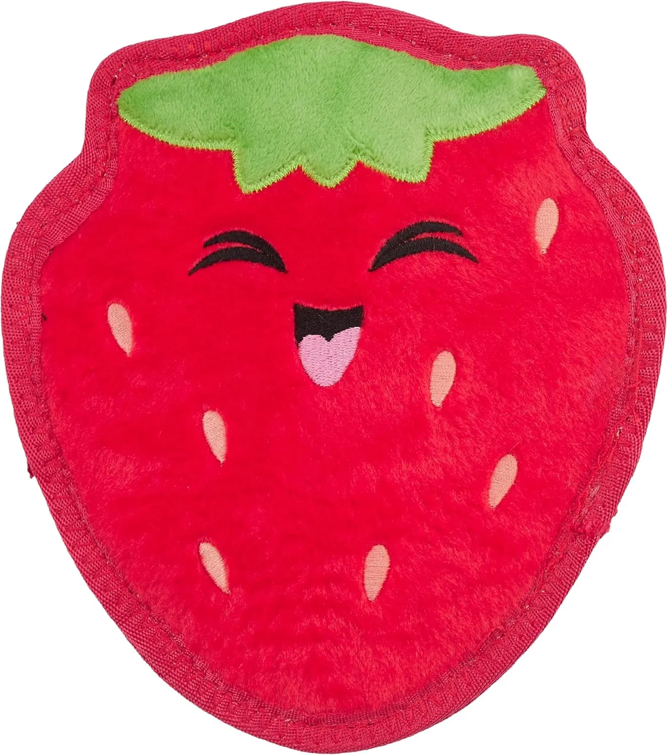 Outward Hound Tough Skinz Strawberry, Red, Medium