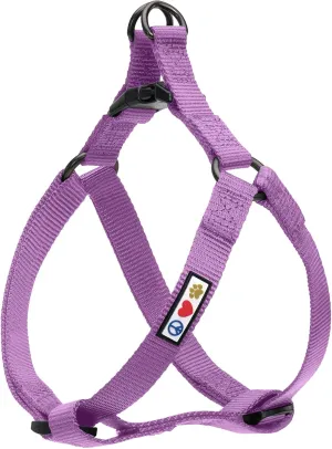 Pawtitas Solid Color Step in Dog Harness or Vest Harness Dog Training Walking of Your Puppy Harness Extra Small Dog Harness Orchid Purple Dog Harness