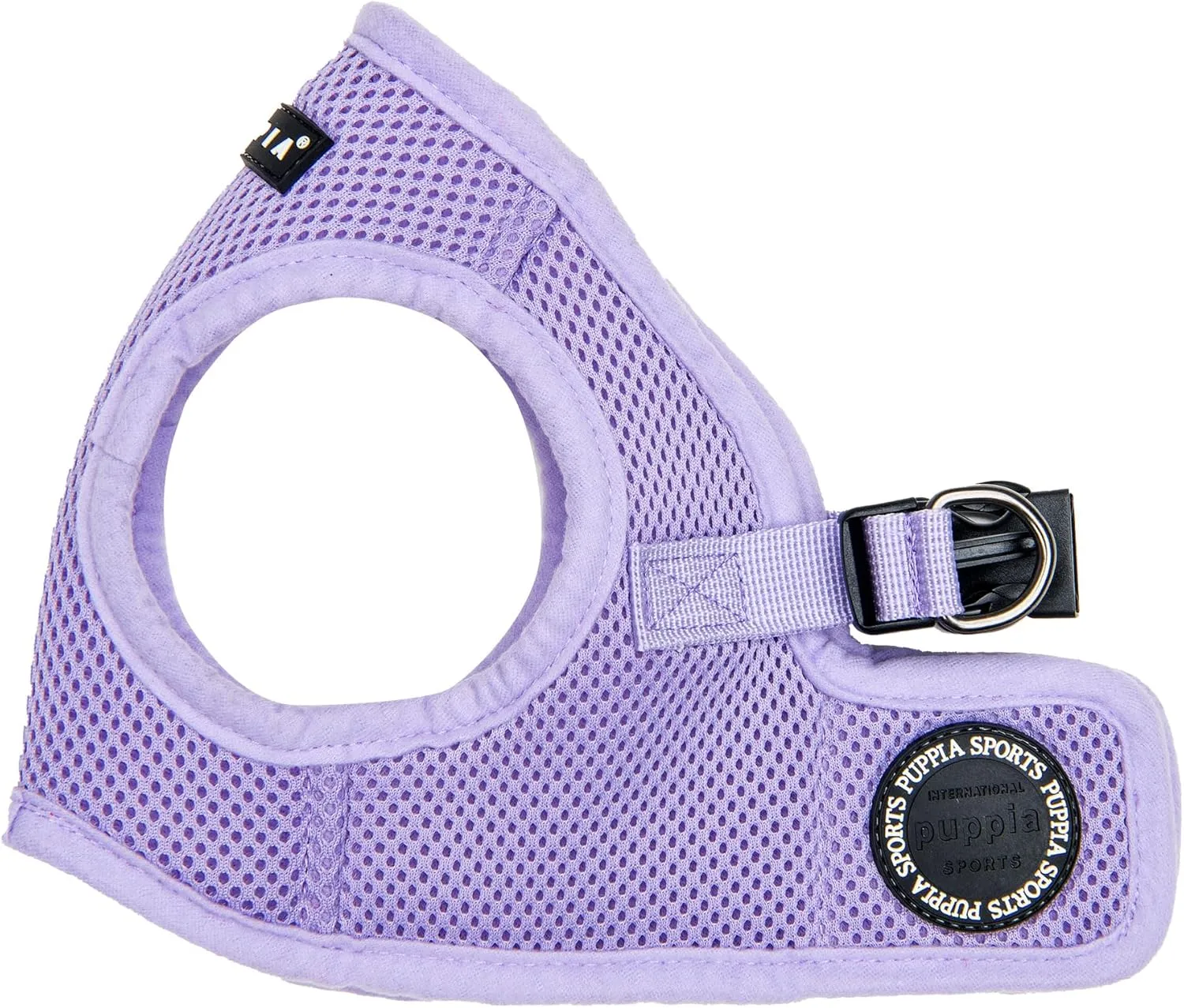 Puppia Soft Vest Dog Harness Step-in Padded Mesh No Choke No Pull Comfortable Walking Running Training for Small Medium Large Dogs, Violet, Small