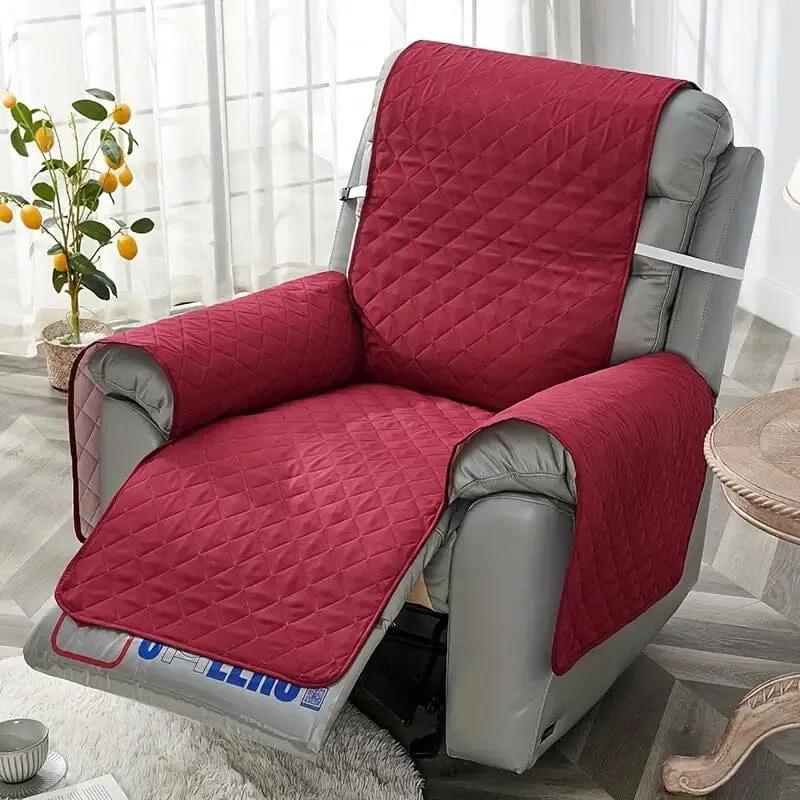Recliner Sofa Cover Single Chair Non-Slip Slipcover Armchair Furniture Protector Cover