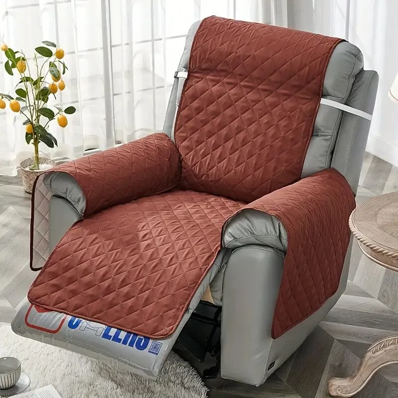 Recliner Sofa Cover Single Chair Non-Slip Slipcover Armchair Furniture Protector Cover