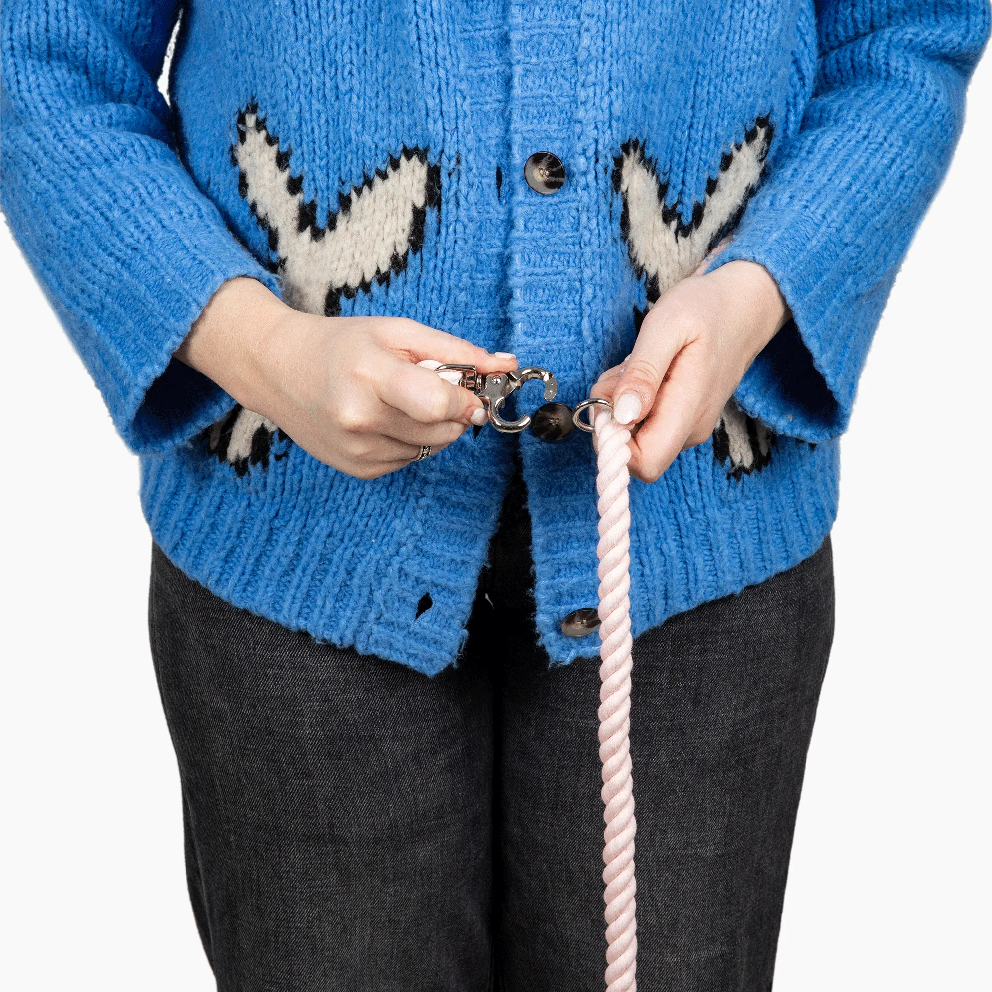 Rosewater Hands-Free Rope Leash