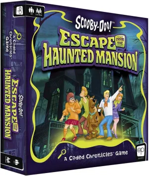 Scooby-Doo: Escape from The Haunted Mansion - A Coded Chronicles Game | Escape Room Game for Kids & Adults | Featuring Iconic Characters and Mysteries | Officially Licensed Hanna-Barbera Game