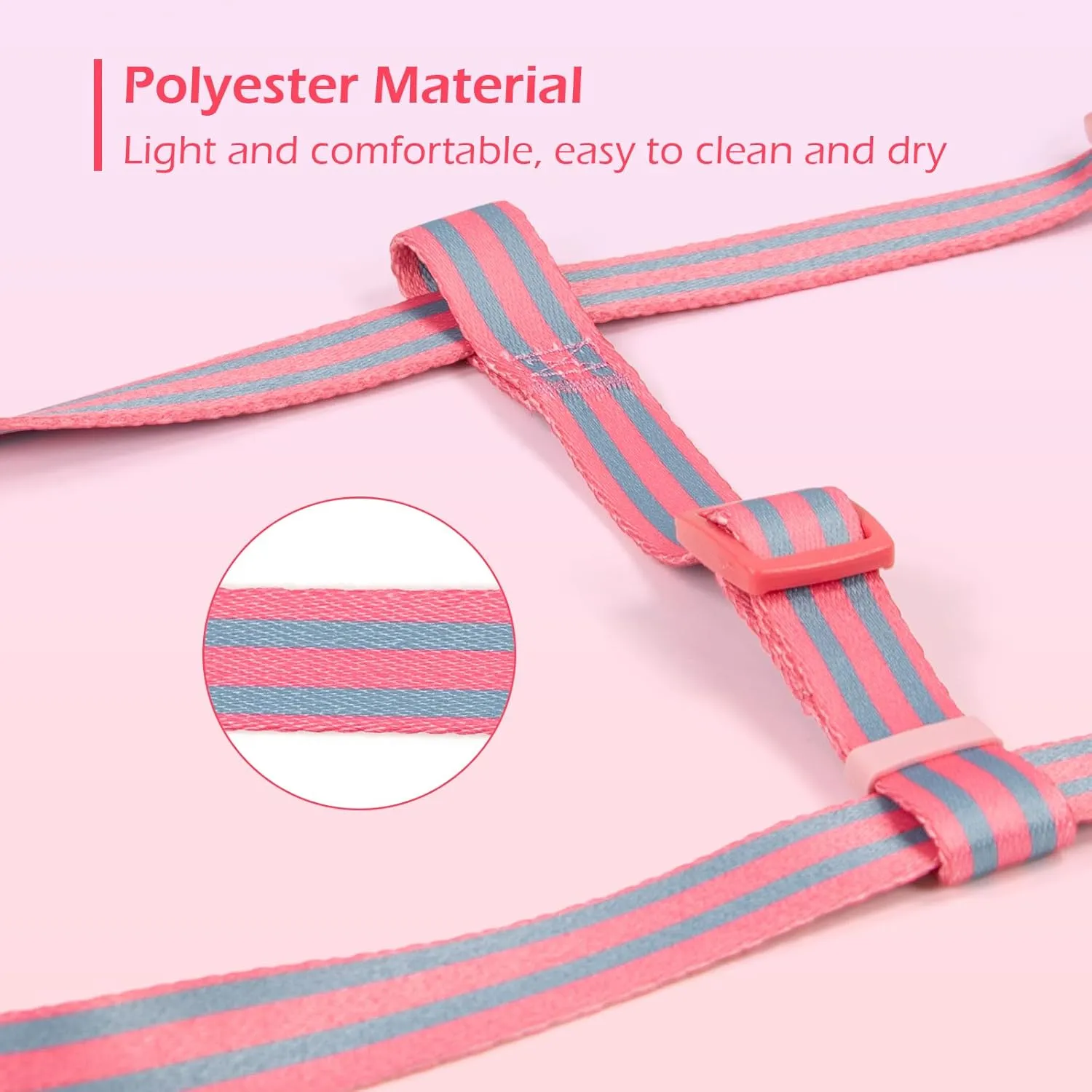 Stripe Step in Dog Harness ,,,, XS 