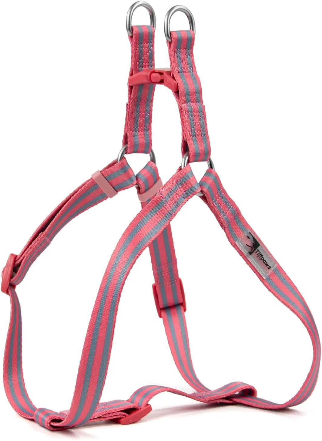 Stripe Step in Dog Harness ,,,, XS 