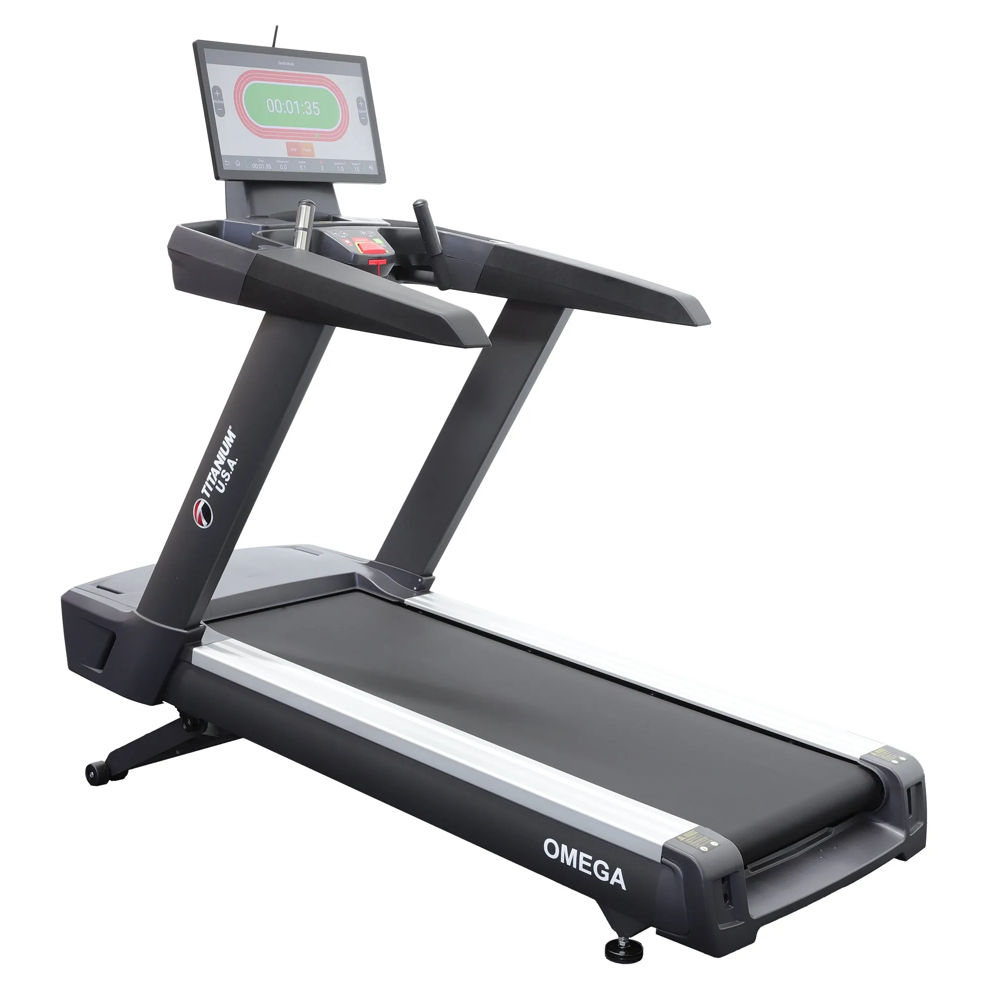 TITANIUM USA OMEGA COMMERCIAL TREADMILL WITH SMART CONSOLE