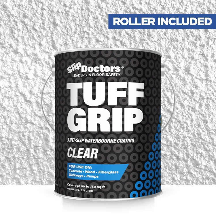 Tuff Grip or Tuff Grip Extreme - Aggressive Traction Non-Skid Floor Paint