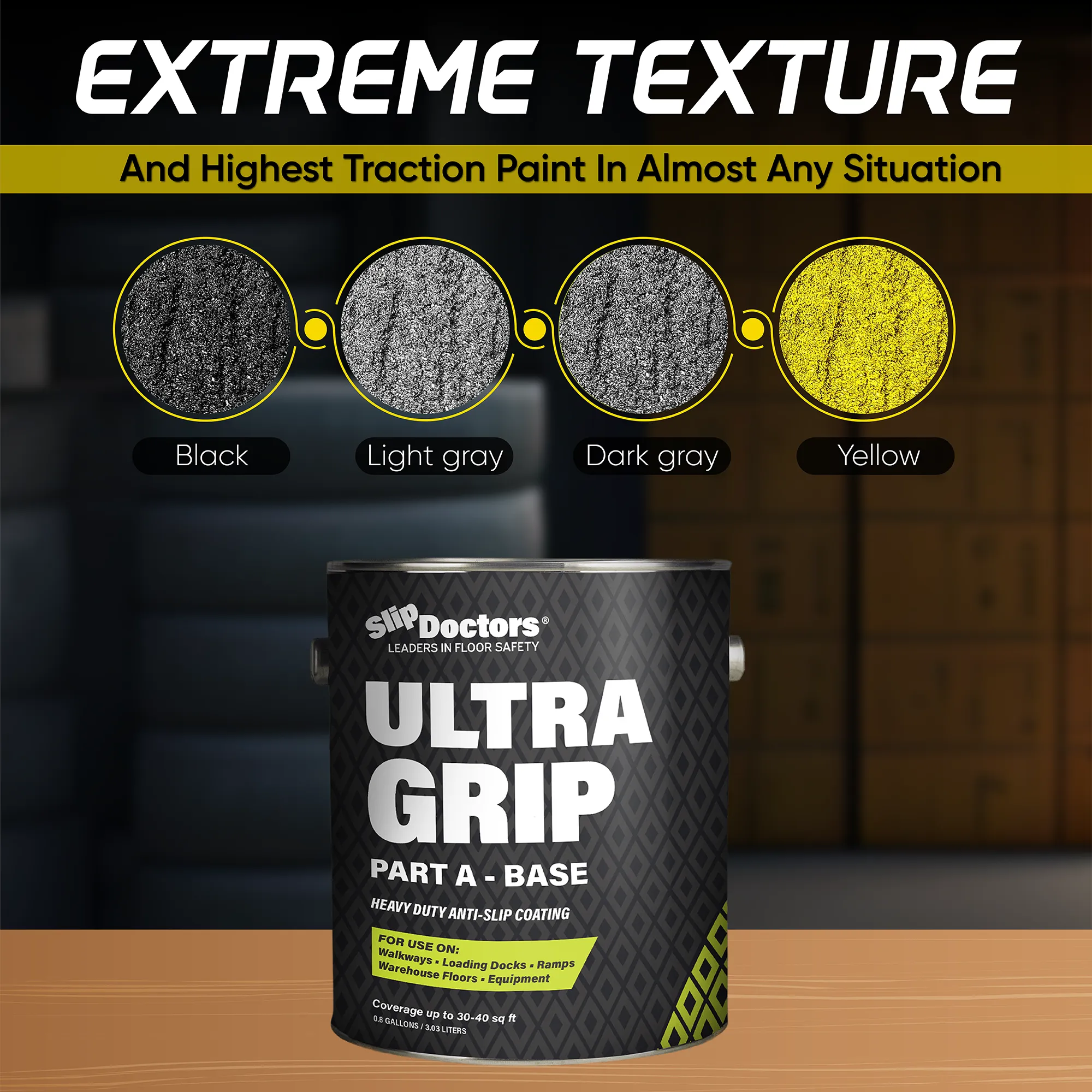 Ultra Grip Premium Extra Texture Non-Skid Epoxy Paint