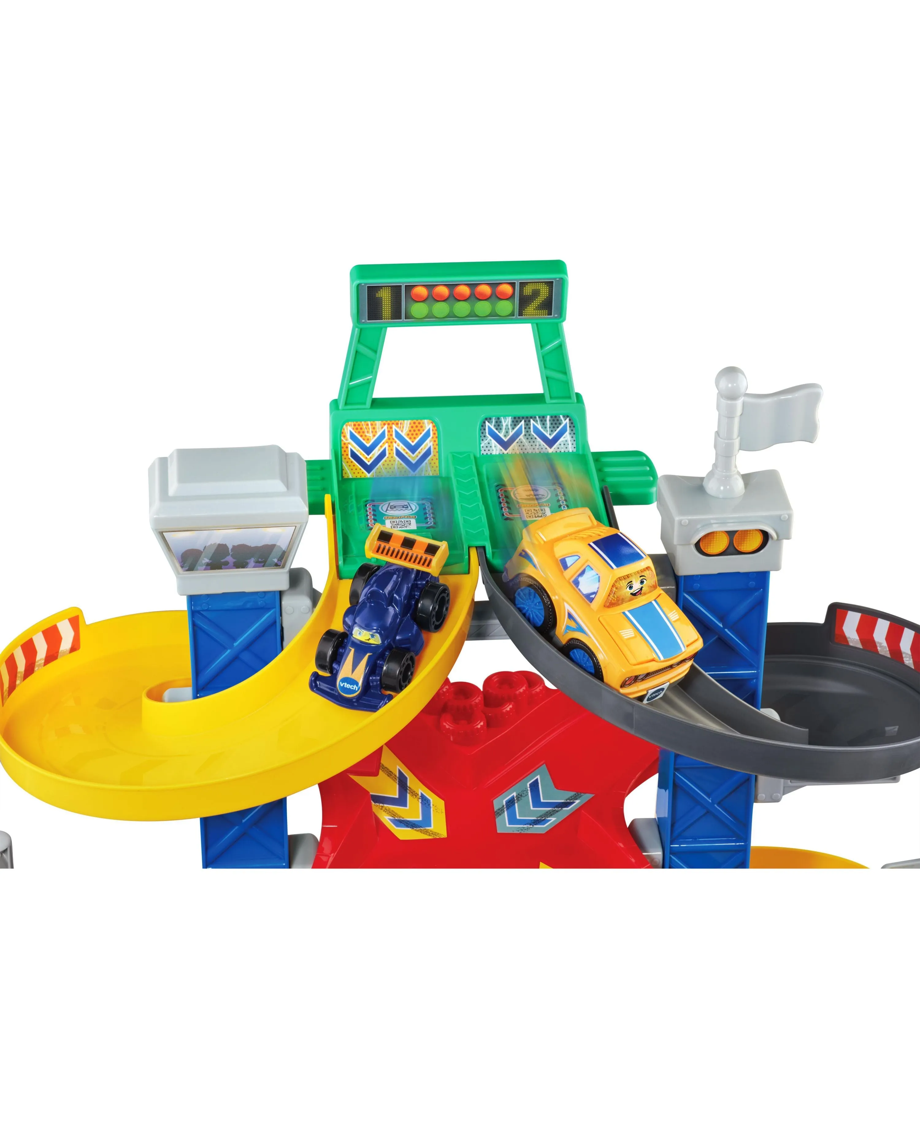 VTech Go! Go! Smart Wheels Dueling Spinning Spirals Raceway with Accessories